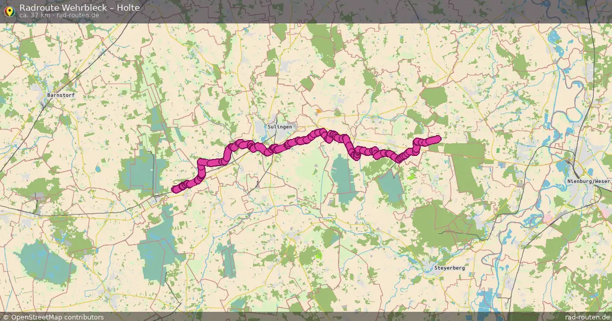 Radtour Wehrbleck – Holte