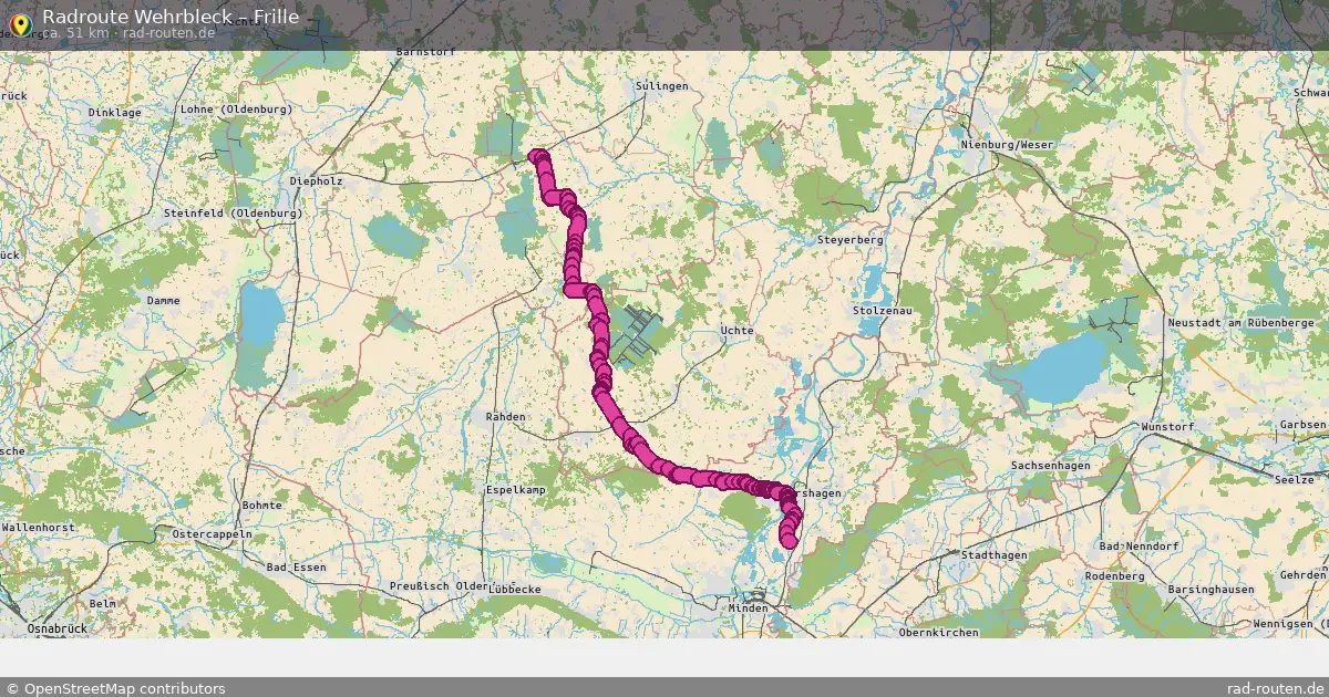 Radtour Wehrbleck – Frille