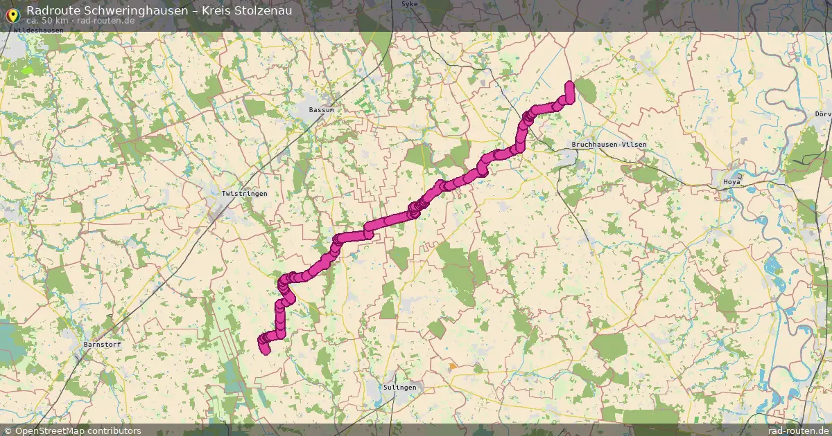 Radtour Schweringhausen – Kreis Stolzenau