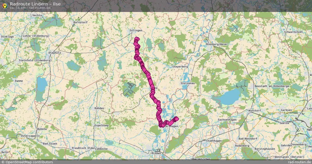 Radtour Lindern – Ilse