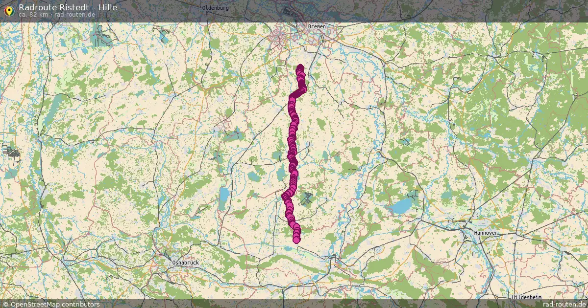 Radtour Ristedt – Hille