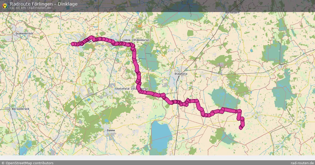 Radtour Förlingen – Dinklage