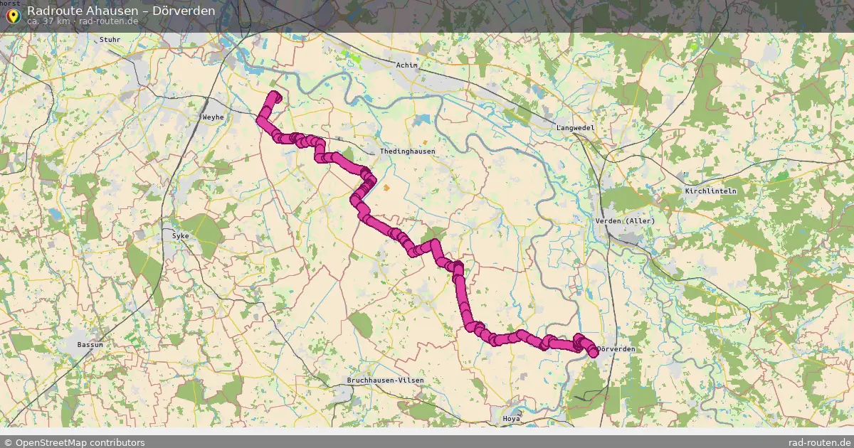 Radtour Ahausen – Dörverden