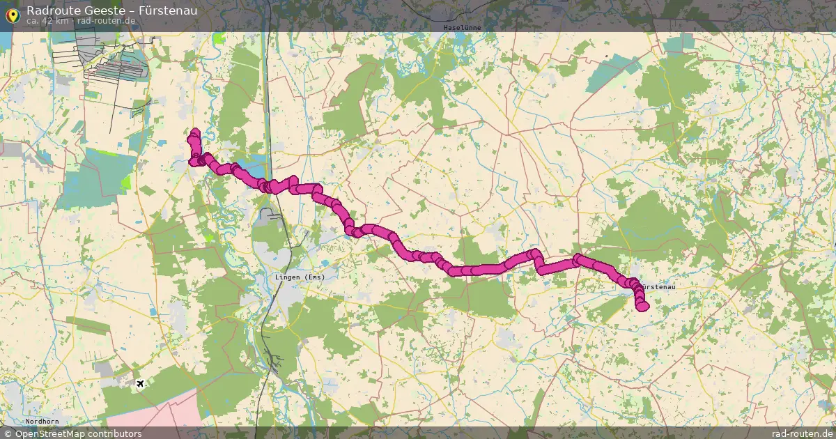 Radtour Geeste – Fürstenau