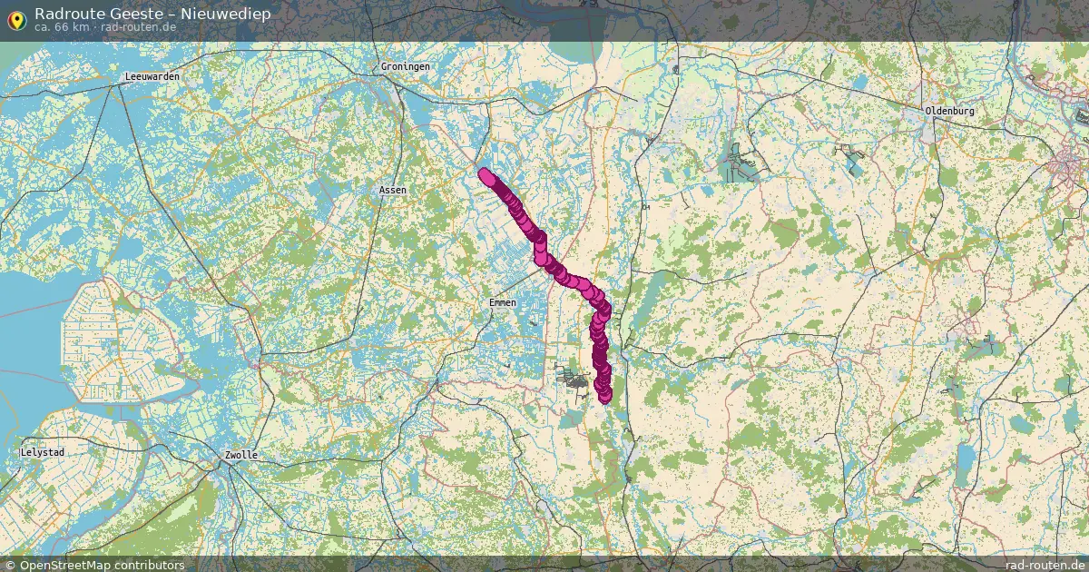 Radtour Geeste – Nieuwediep