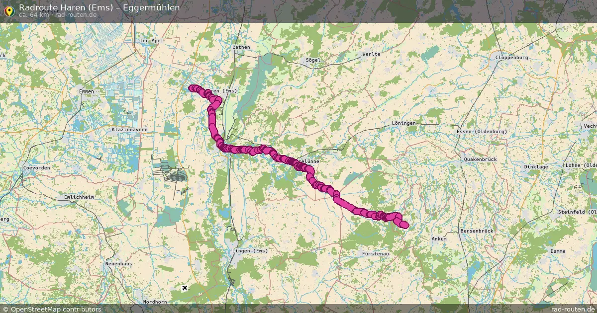 Radtour Haren (Ems) – Eggermühlen
