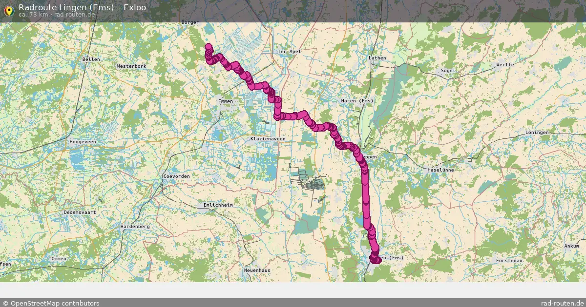 Radtour Lingen (Ems) – Exloo
