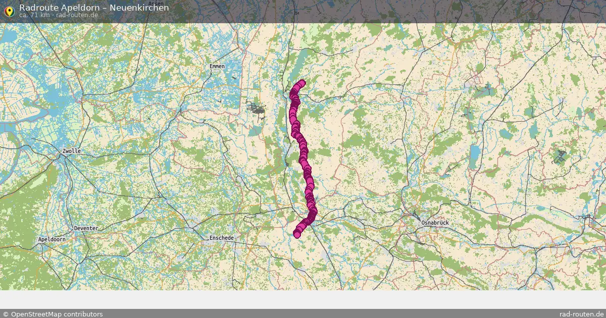 Fahrradroute Apeldorn – Neuenkirchen