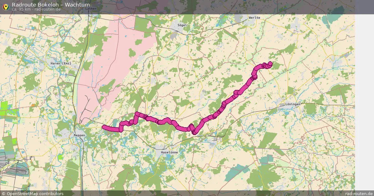 Radtour Bokeloh – Wachtum