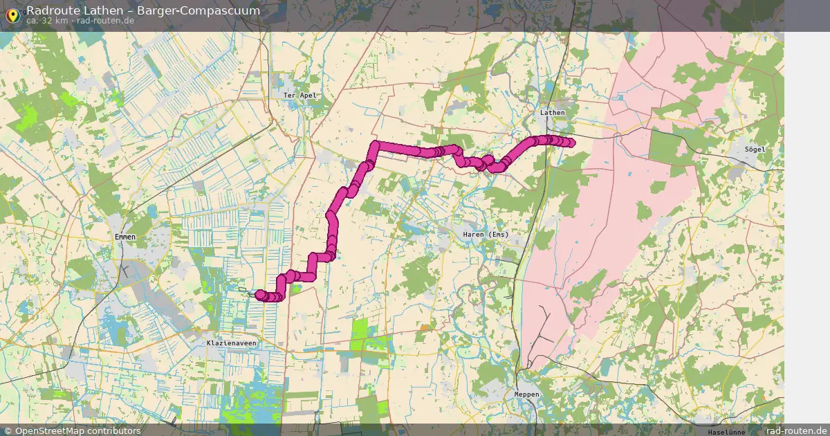 Radtour Lathen – Barger-Compascuum