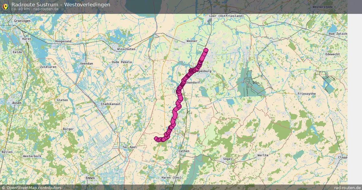 Radtour Sustrum – Westoverledingen