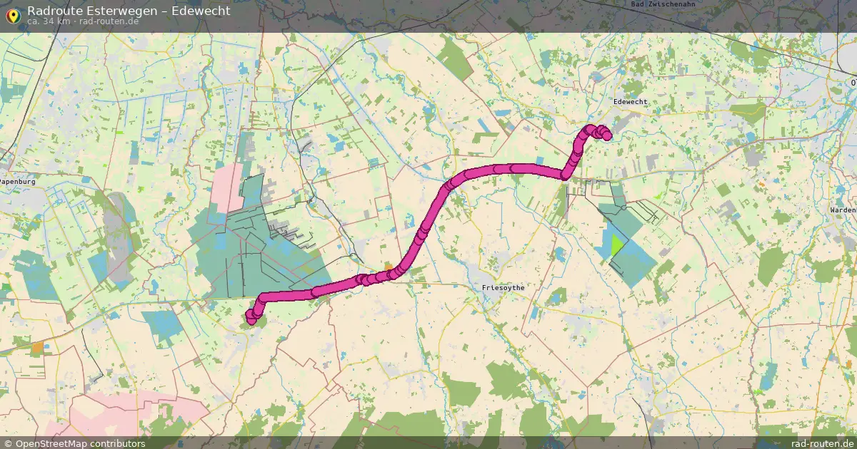 Radtour Esterwegen – Edewecht