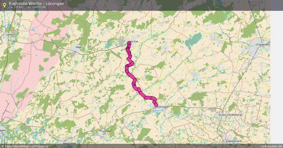 Radtour Werlte – Löningen
