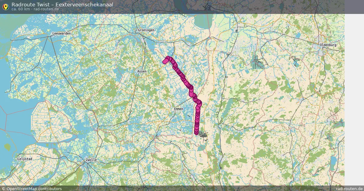 Fahrradroute Twist – Eexterveenschekanaal