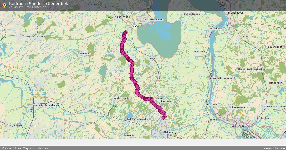 Radtour Sande – Ofenerdiek