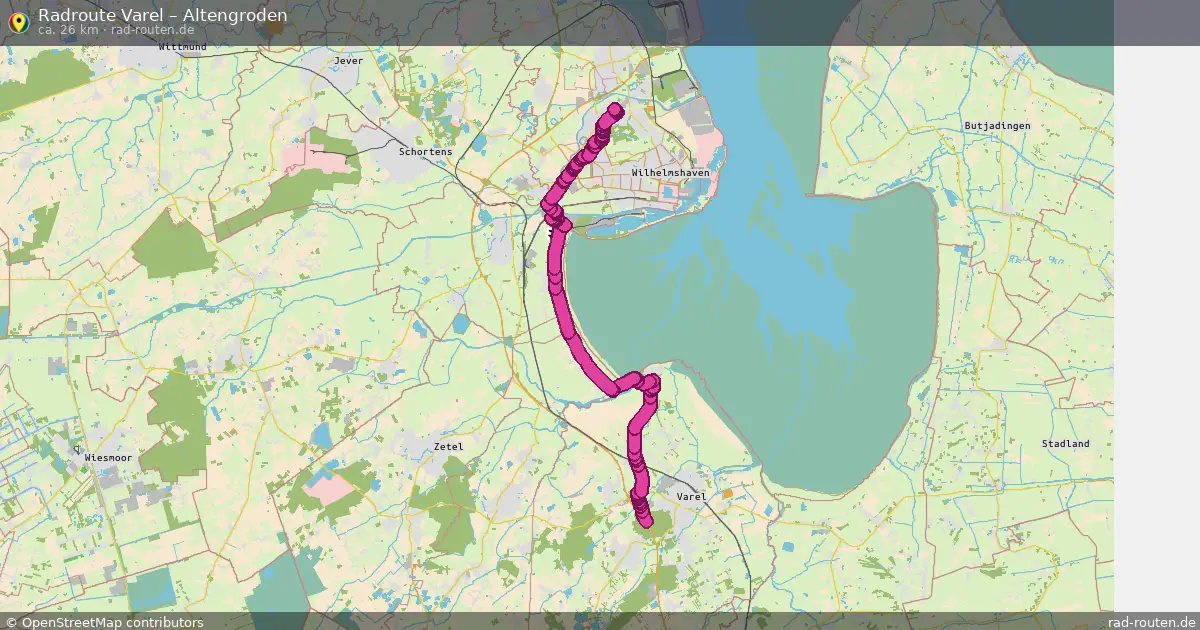 Radtour Varel – Altengroden