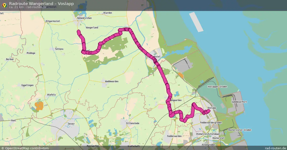 Radtour Wangerland – Voslapp