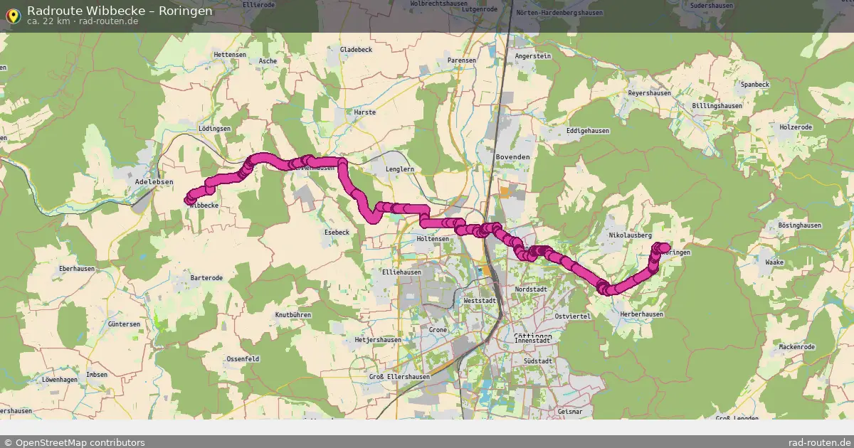 Radtour Wibbecke – Roringen