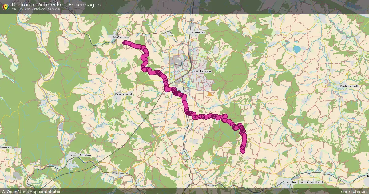 Radtour Wibbecke – Freienhagen