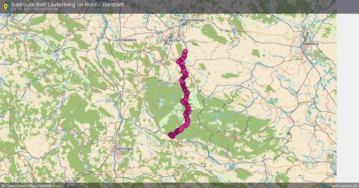 Radtour Bad Lauterberg Im Harz – Dorstadt