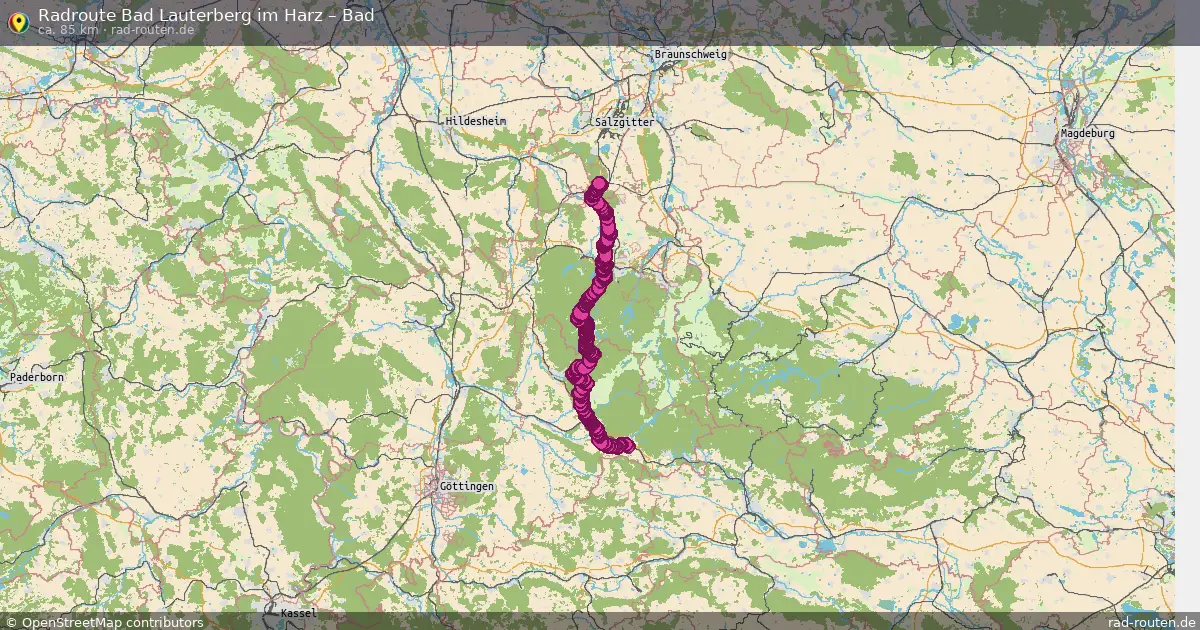 Radtour Bad Lauterberg Im Harz – Bad