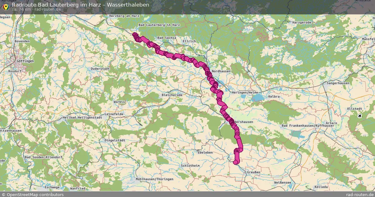 Radtour Bad Lauterberg Im Harz – Wasserthaleben