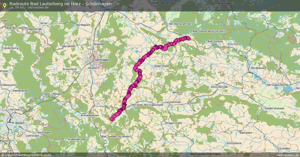 Radtour Bad Lauterberg Im Harz – Schönhagen