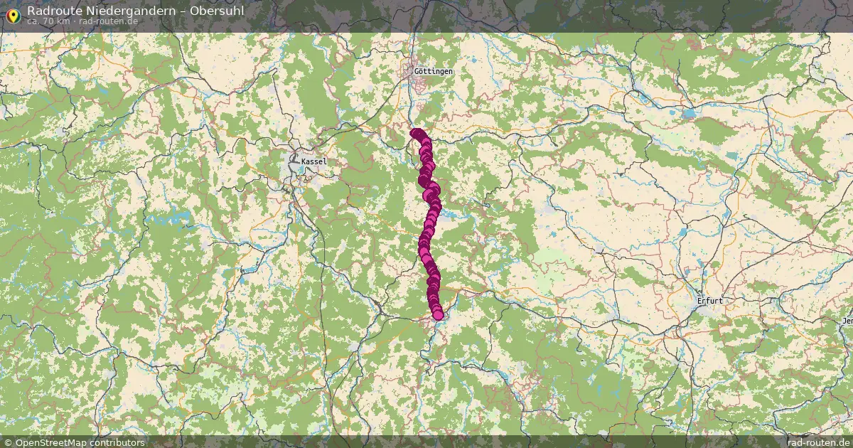 Radtour Niedergandern – Obersuhl