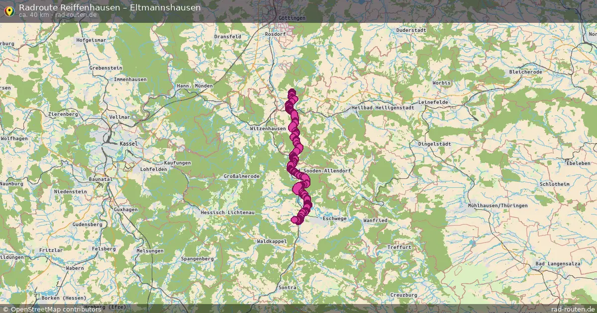 Radtour Reiffenhausen – Eltmannshausen