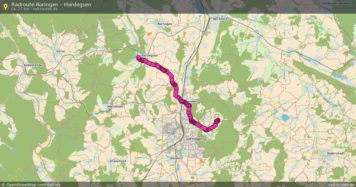 Radtour Roringen – Hardegsen