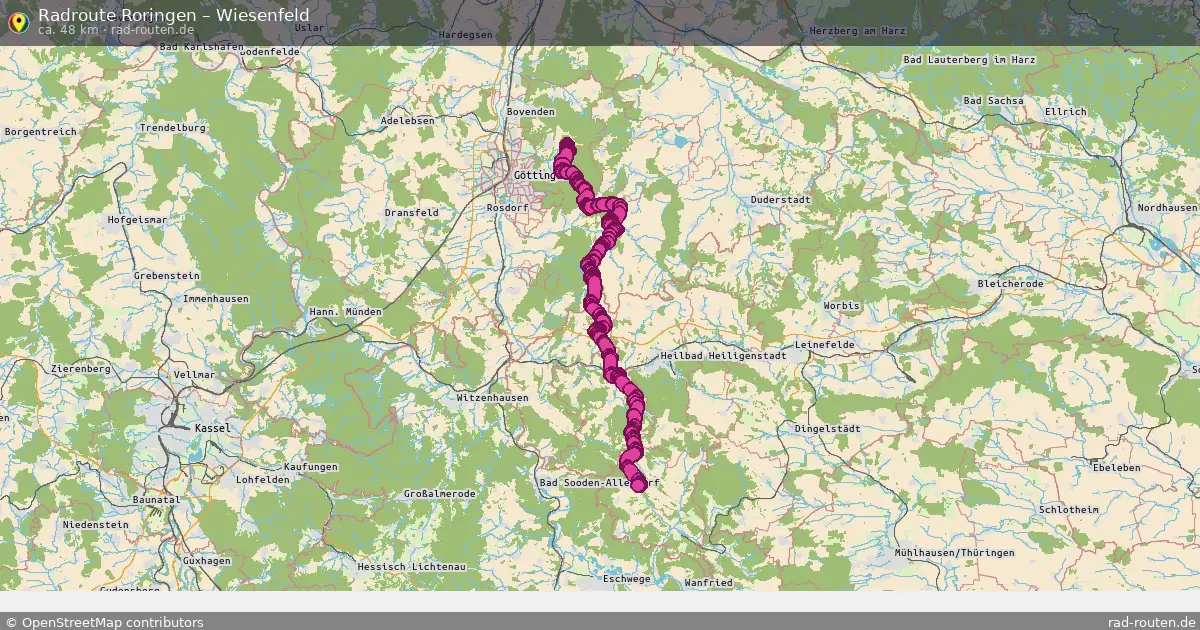 Radtour Roringen – Wiesenfeld