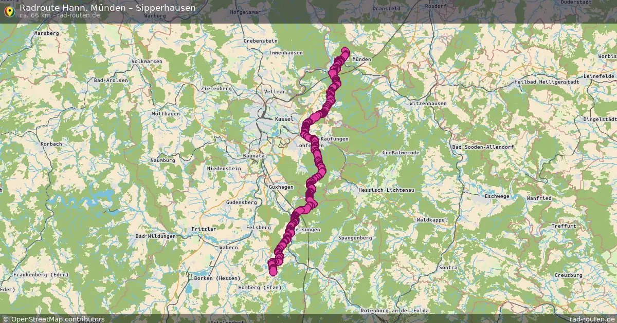 Radtour Hann. Münden – Sipperhausen