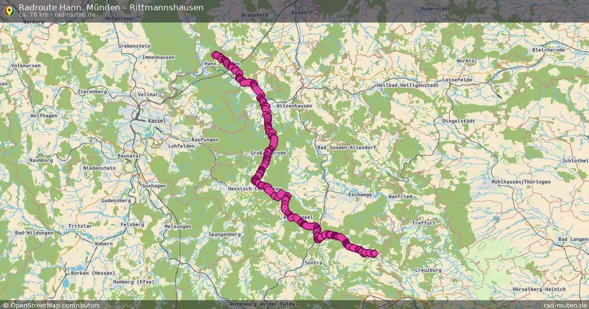 Radtour Hann. Münden – Rittmannshausen