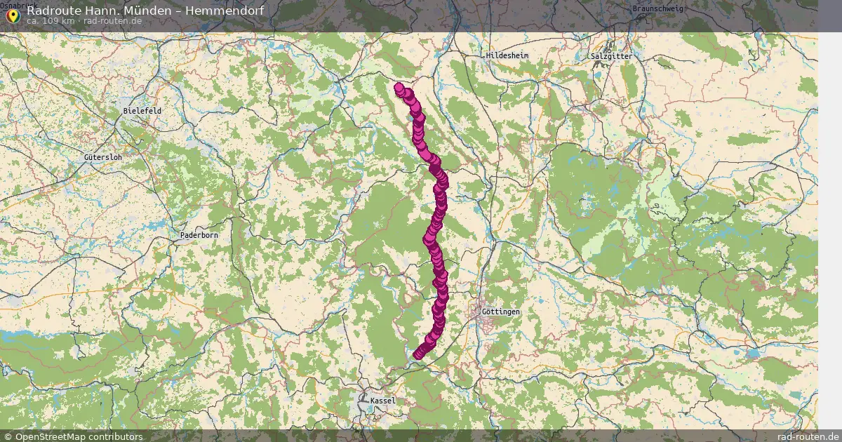Radtour Hann. Münden – Hemmendorf