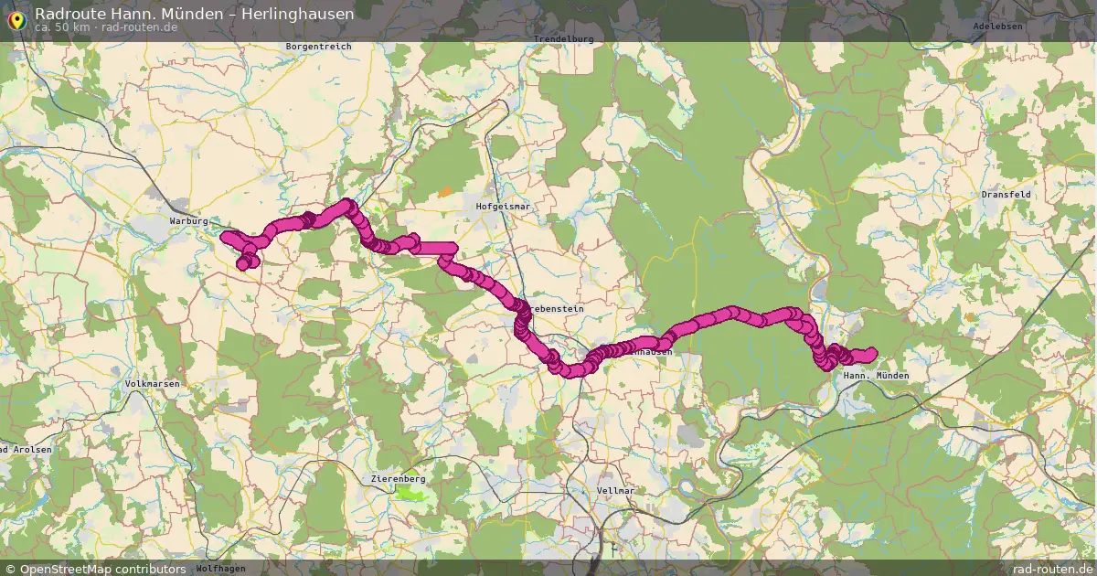 Radtour Hann. Münden – Herlinghausen