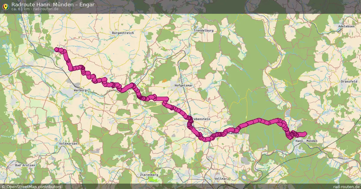 Radtour Hann. Münden – Engar