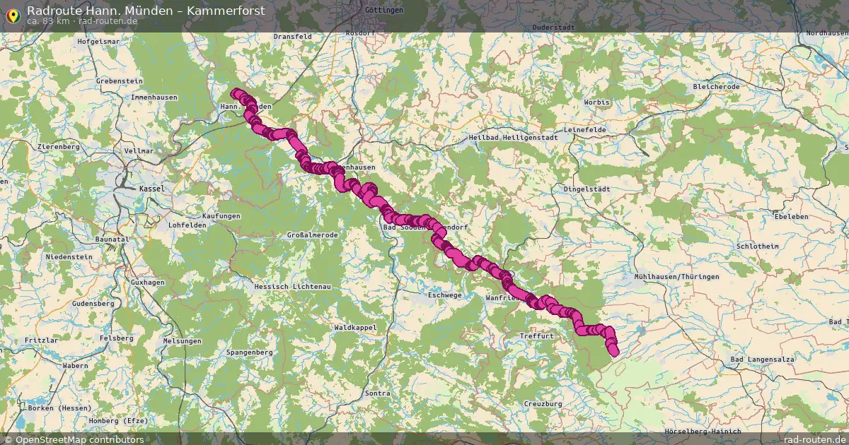 Radtour Hann. Münden – Kammerforst