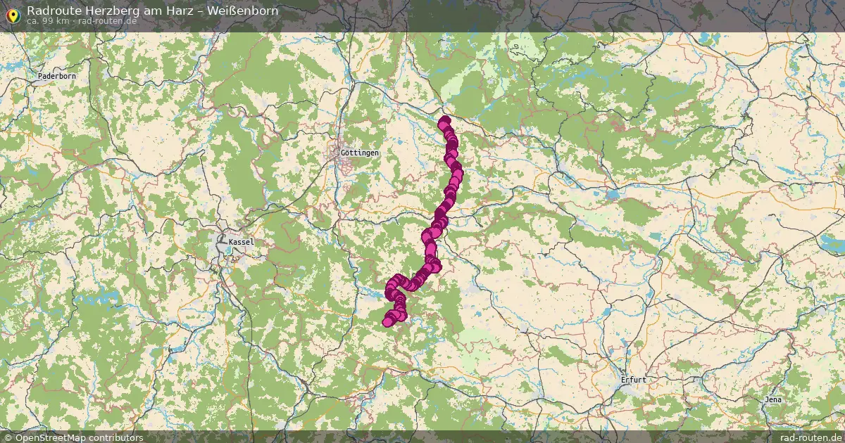 Radtour Herzberg Am Harz – Weißenborn
