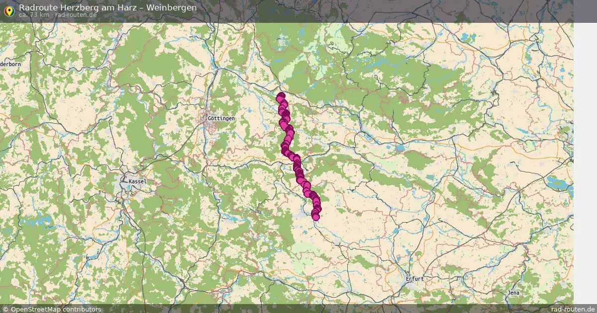 Radtour Herzberg Am Harz – Weinbergen