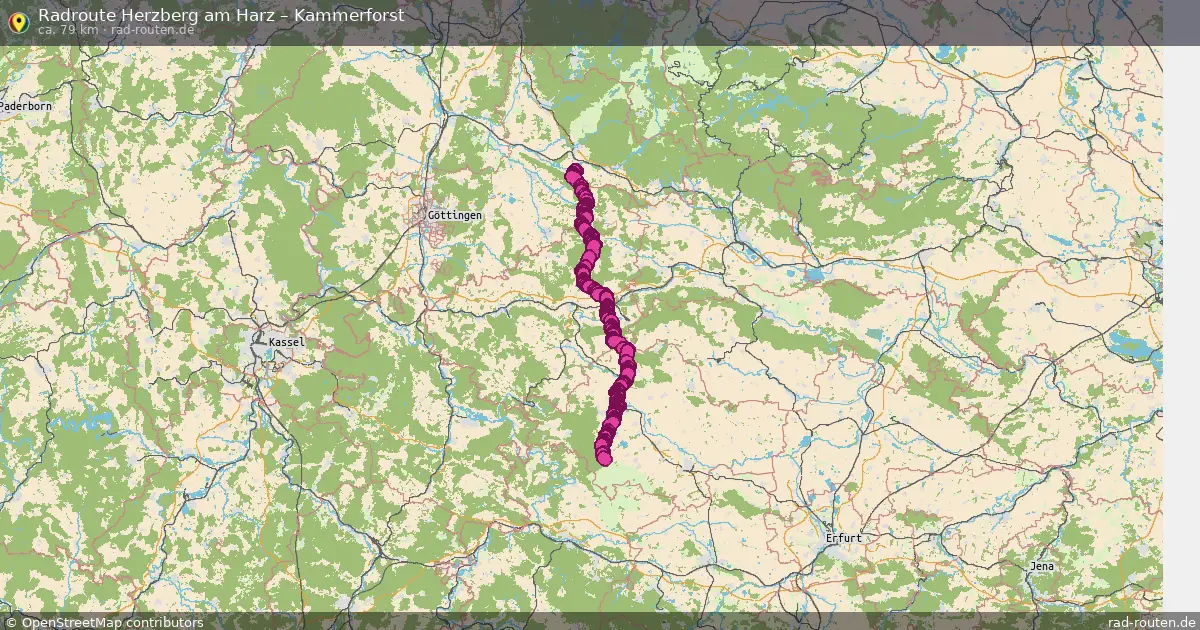 Radtour Herzberg Am Harz – Kammerforst
