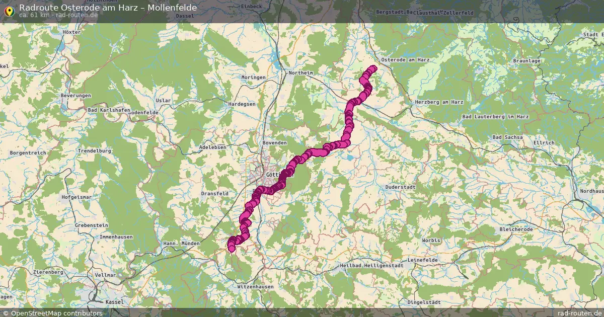Radtour Osterode Am Harz – Mollenfelde