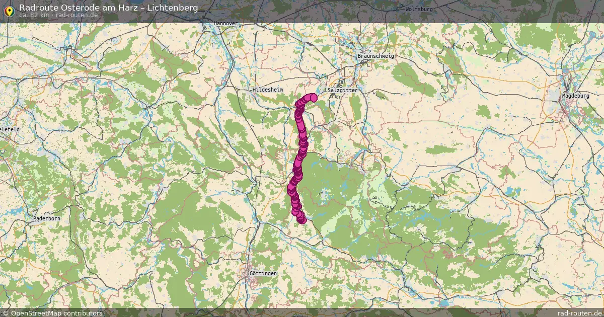 Radtour Osterode Am Harz – Lichtenberg