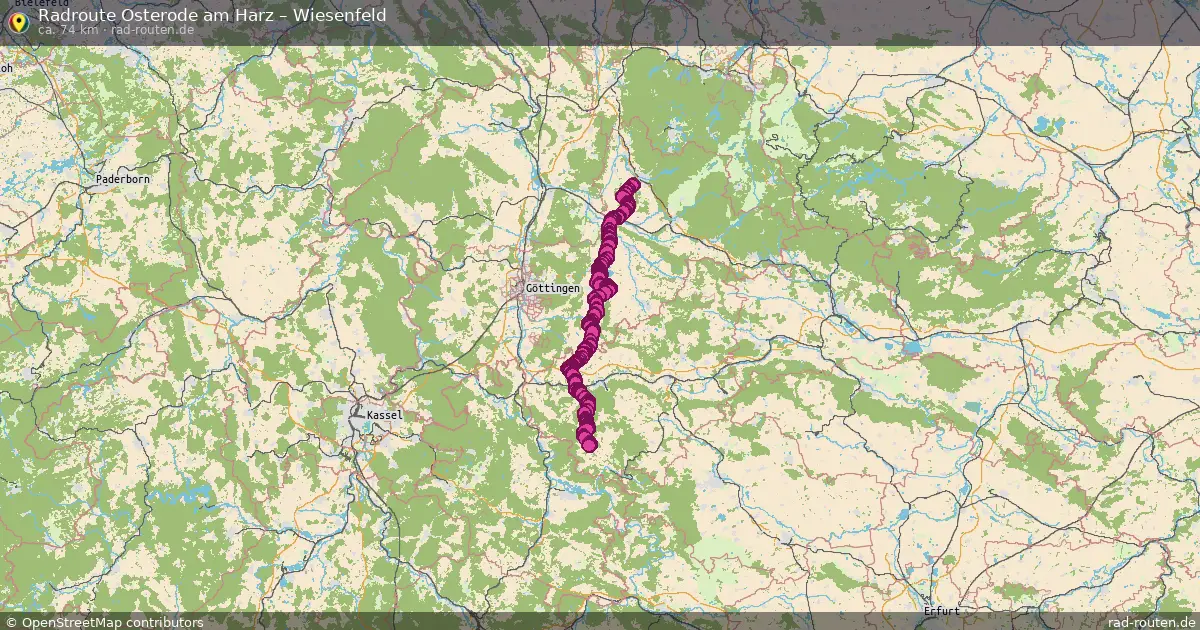 Radtour Osterode Am Harz – Wiesenfeld