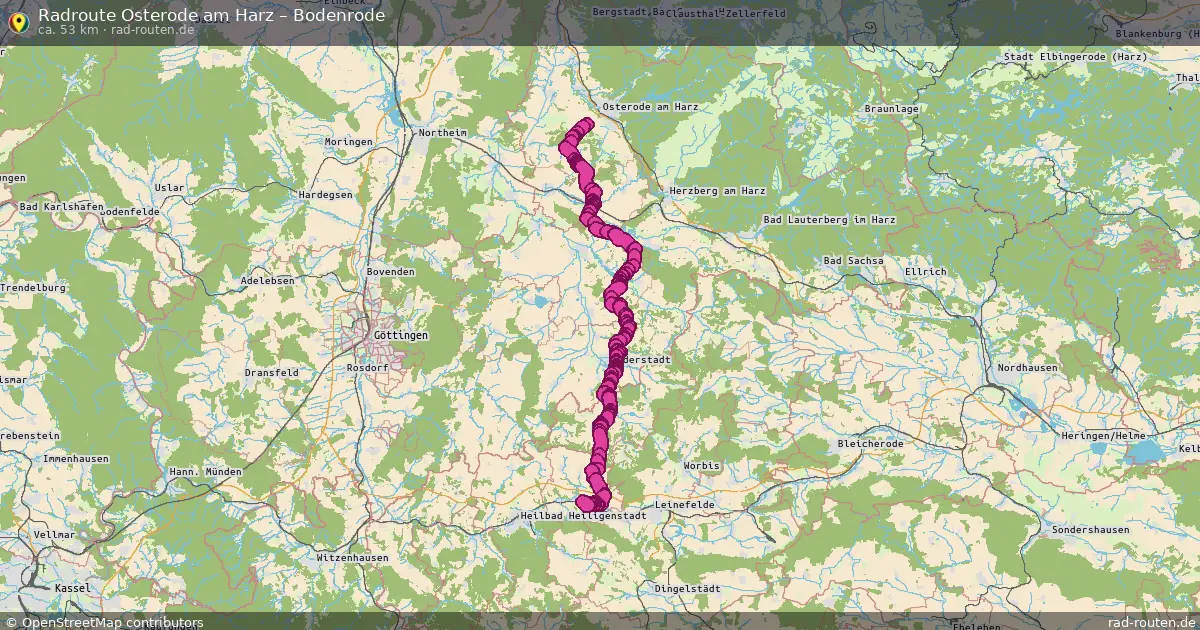 Radtour Osterode Am Harz – Bodenrode