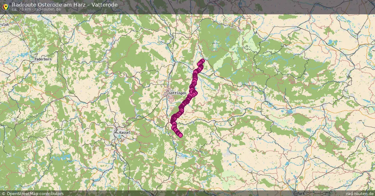 Radtour Osterode Am Harz – Vatterode