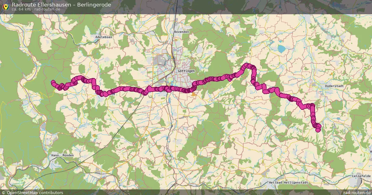 Radtour Ellershausen – Berlingerode