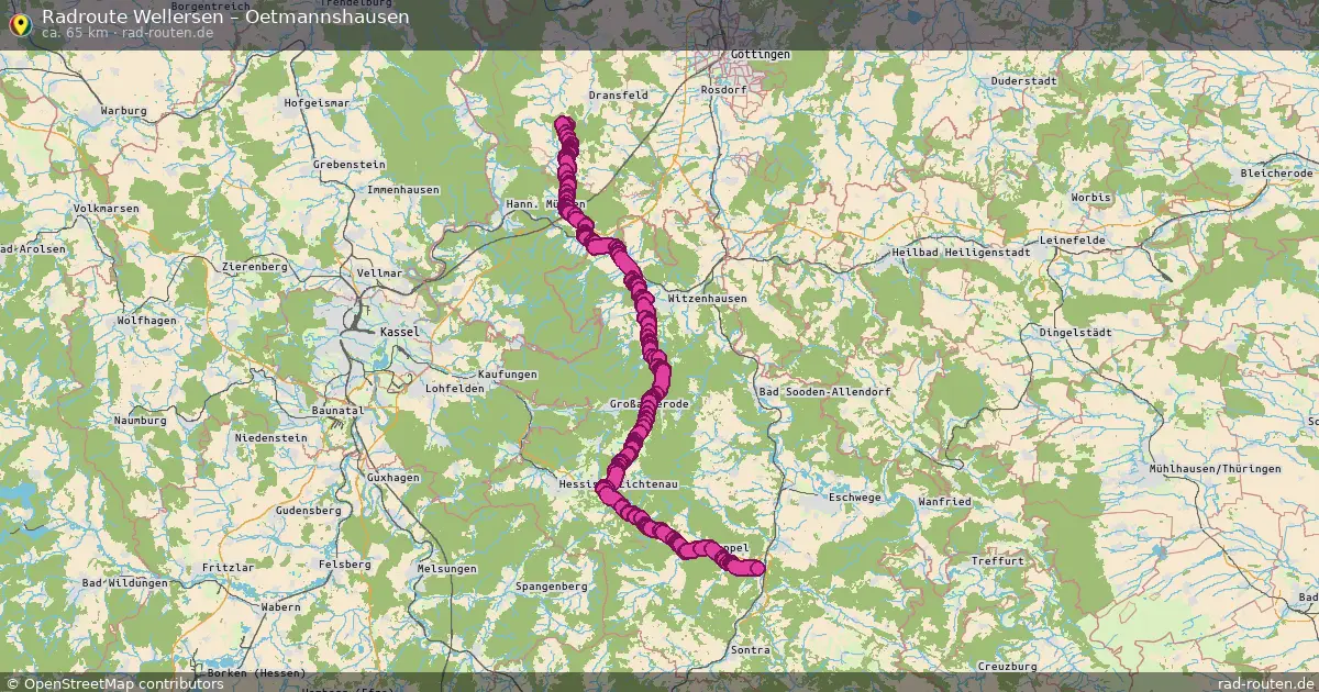 Radtour Wellersen – Oetmannshausen