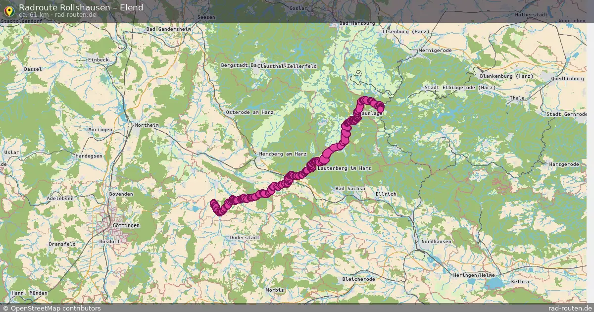 Radtour Rollshausen – Elend