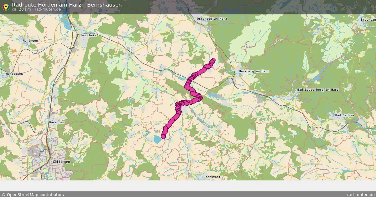 Radtour Hörden Am Harz – Bernshausen