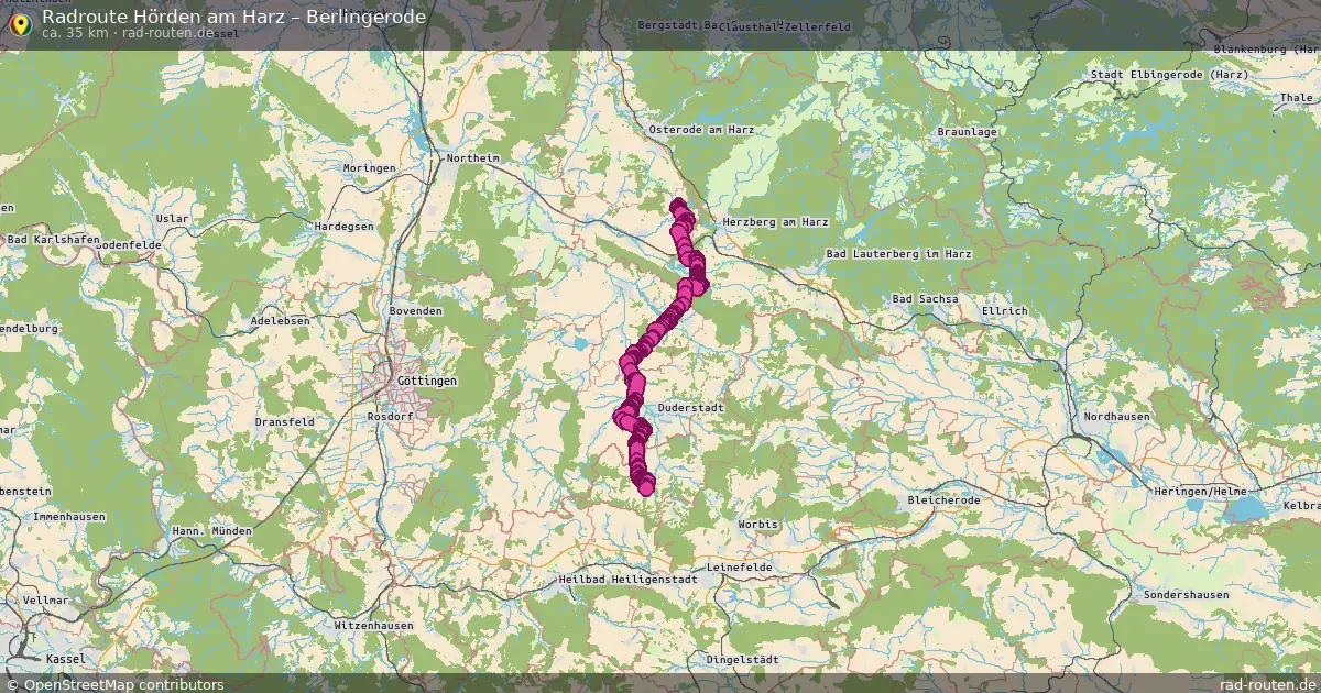 Radtour Hörden Am Harz – Berlingerode